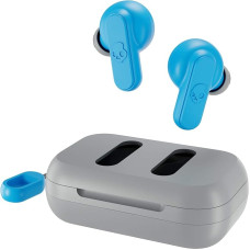 SKULLCANDY Dime True Wireless In-Ear Headphones - Light Grey/Blue, One Size