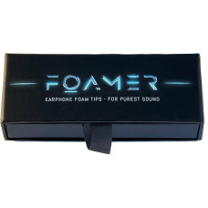 FOAMER F4.0 (L 6) • 6 attachments for in-ear headphones • Upgrade for support & comfort & sound • For a pure audio experience