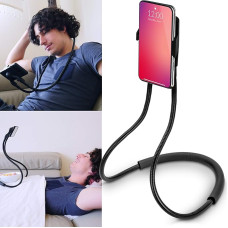 Flex'n'Chill Neck Mobile Phone Holder, Flexible Gooseneck Mobile Phone Stand, Mobile Phone Holder For Smartphones Such As Iphone, Samsung, Sony Xperia, Huawei, Perfect For Football Series, Even In The Car.