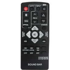 Vinabty COV30748160 COV30748128 Replacement Remote Control for LG Soundbar NB2540 S24a1-w Nb2540d