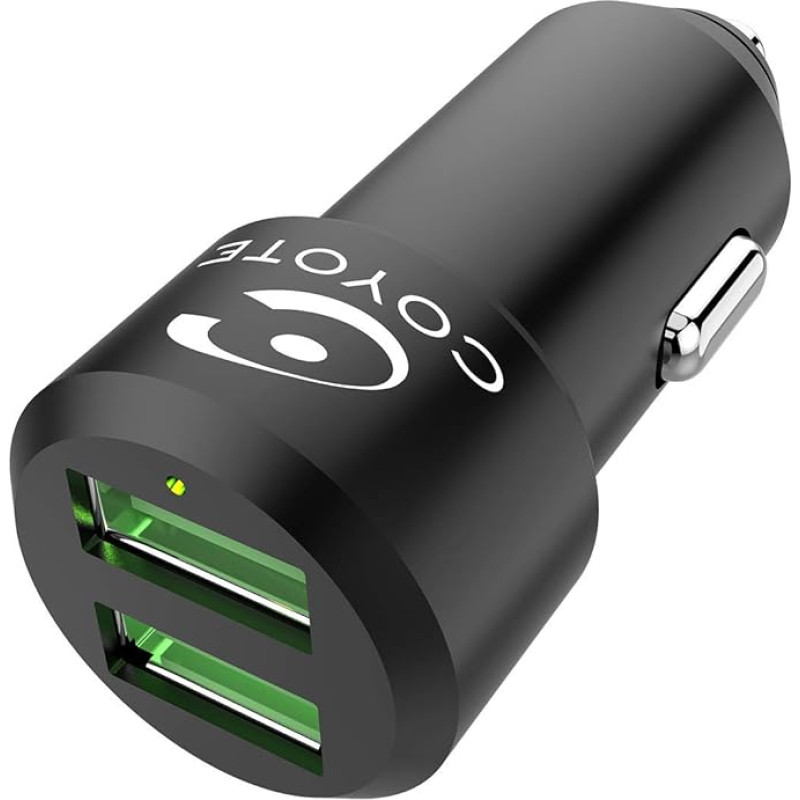 Coyote Universal Car Charger 2 USB (CAC2USB4.8ACOY)