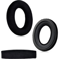 JHZZWJ Replacement Ear Pads for Diameter HD599/HD598/HD595/HD569/HD518/HD515/GAME ZERO/G4ME ZERO/PC37X/PC38X/PC350/PC360/PC36.0/HD388.0/HD380-PRO/HME95/HMEC 250 ear Upholstery made of faux leather