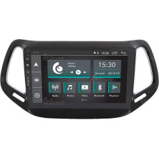 Costum Fit Car Radio for Jeep Compass Android GPS Bluetooth WiFi Dab USB Full HD Touchscreen Display 10 Inch Easyconnect