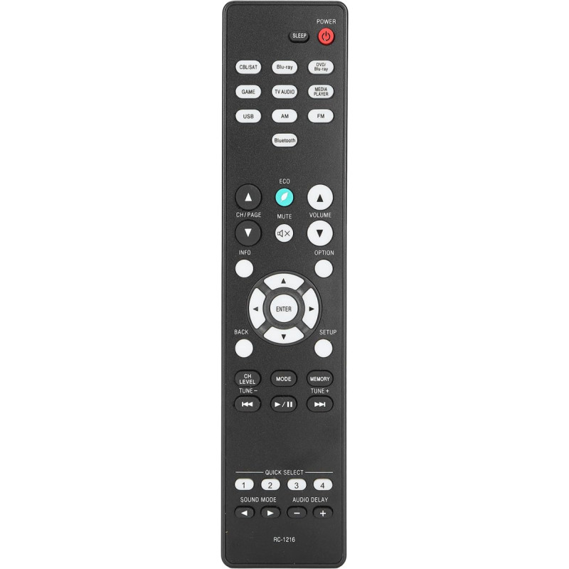 VBESTLIFE Replacement Remote Control for AVR-S510BT AVR-S530BT AVR-S 540BT AVR-X550BT