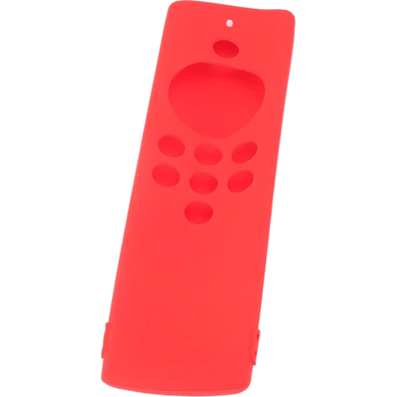 Atyhao Remote Control Cover, Silicone Remote Control Protective Case, Washable Remote Control Cover, Shockproof Remote Control Protection, Suitable for Fire TV Stick Lite (Red)