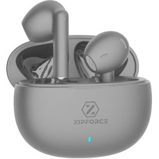 ZIPFORCE True Wireless Earbuds, In-Ear Bluetooth 5.3 Headphones 4-Mics ENC Clear Call, Bluetooth Earbuds Touch Control 30 Playtime, IPX6 Waterproof TWS, Light-Weight Earphones, ZF-430