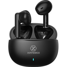 ZIPFORCE True Wireless Earbuds, In-Ear Bluetooth 5.3 Headphones 4-Mics ENC Clear Call, Bluetooth Earbuds Touch Control 40 Playtime, IPX6 Waterproof TWS, Light-Weight Earphones