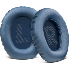 SOULWIT Protein Leather Replacement Ear Pads for JBL Quantum 100 (Q100), Quantum 350 (Q350) Headphones, High Density Foam Pads, Protein Leather