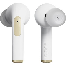 Sudio N2 Pro True Wireless Bluetooth In-Ear Earbuds with ANC - Multipoint Connection, IPX4 Water-Repellent, USB-C and Wireless Charging, Microphone, 30 Hours Playtime with Charging Case (White)