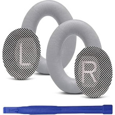 Aiivioll - QC35 Replacement Ear Pads Cushions Compatible with Bose QuietComfort 35/QuietComfort 35 II Headphones (Grey)