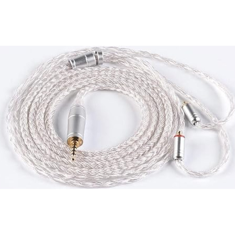 KBEAR 16 Core Silver Plated Copper, High Purity Copper, Hybrid Upgrade In-Ear Headphone Cable (MMCX 2.5mm)