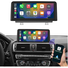 Road Top 10.25 Inch Car Radio Touchscreen Radio Receiver for BMW 1 2 Series F20/F21/F22 2013-2015 Years with NBT System, Support Wireless Carplay & Android Car ..