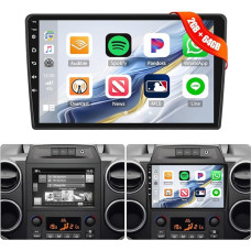 [8Core 2G + 64G] CAMECHO Android 13 Car Radio for Citroen Berlingo 2015-2018 with Navi Carplay Android Car, Radio 2 DIN 9 Inch Screen with DSP RDS Bluetooth Mirror Link + Reversing Camera