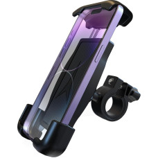 PHOCAR Bike Phone Mount, Adjustable Motorcycle Phone Mount, Handlebar Phone Mount for iPhone 13, iPhone 13 Pro Max, Samsung Galaxy, 4.7 to 6.8 inches.