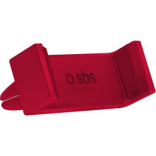 SBS Universal Mobile Phone Holder Red for iPhone, Samsung, OPPO, Xiaomi, Huawei, Honor, Suitable for Car, Taxi, Motorhome, Truck, Swivelling and Scratch-Resistant