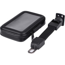 Qiilu Waterproof Mount Phone Bag for Motorcycle (L)