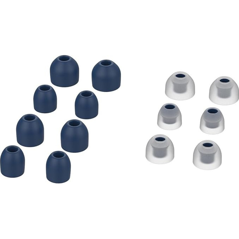 Adhiper 7 Pairs WF-1000XM4 Silicone Earplugs Accessories Compatible with Sony WF-1000XM3 WF-1000XM4 Headphones Silicone Replacement Earplugs In-Ear Headphones Earplugs (Dark Blue)