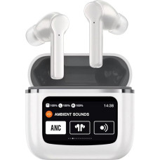 Active Noise Cancelling Headphones in Ear ANC Wireless Headphones Headphones with Touchscreen Bluetooth Wireless Headphones Noise Cancelling in Ear with Screen Wireless Earphones Earbuds