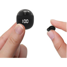 Invisible Mini Earbuds Wireless Bluetooth Earphones for Small Ears Tiny Flat Micro Smallest Discreet Small Earbuds Hidden for Work Small Earbuds Tiny Invisible