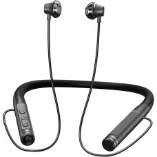 Neckband Bluetooth Headphones Wireless Earphones with Microphone Torch Around the Neck Waterproof Sports Headset Noise Cancelling Earphones 120H Playtime for Running Cycling Mobile Phone Android iOS