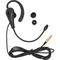 CCYLEZ Call Center Headset, 3.5 mm Customer Service Headphones with Microphone, Single Sided Earhook for Laptops, Mobile Phones and Other Devices with 3.5 mm Interface