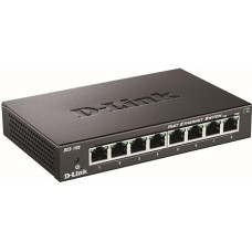 D-Link 8 prievadų stalinis Fast Ethernet komutatorius DES-108