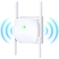 1200 Mbps WLAN stiprintuvas, dviejų dažnių 2,4 GHz + 5 GHz WiFi stiprintuvas su kartotuvo/maršrutizatoriaus/prieigos taško režimu, 4 antenos, lengvas nustatymas, WiFi plėstuvo stiprintuvas su LAN/WAN prievadu