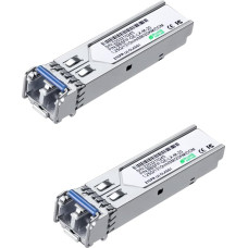LINOVISION 1.25G SFP Module, 1000Base-LX, 1310nm SMF, up to 20km, Dual LC Fiber, SFP Transceiver for Cisco, D-Link, Supermicro, Netgear, Fortinet, TP-Link and Ubiquiti UNIFI Switches