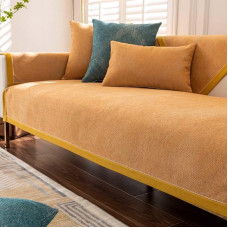 MTHGH Kampinis sofos dangtelis Sofos dangtelis L formos sofos apsauga Neslystanti kačių sofos apsauga 3-viečių sofos dangtelis Velvet Sofos dangtelis Sėdynės pagalvėlės dangtelis Sofos metimo antklodė # 9-70 x 150 cm