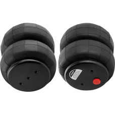 1 Paar Universal-Luftfeder D2600 Tasche 2600lbs kompatibel for GM Silverado for Sierra 1500 SUV