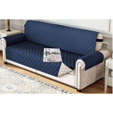 Sofos užvalkalai 3, 2, 1, 1, 4 sėdimųjų vietų sofos metimo antklodė Vandeniui atsparus sofos užvalkalas su porankiu Sofos pagalvių rinkinys su užpildu Didelės sofos antklodės užvalkalas užvalkalai Neslystantis sofos užvalkalas (spalva: Navy, dydis: 3)