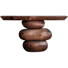 Konsolentisch 47,24 Zoll langer Konsolentisch, Sofatisch aus Bauernhofholz hinter dem Sofa, schmaler Eingangstisch, dekorativer Tisch für Eingang, Flur, Wohnzimmer Konsole I