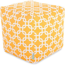 Majestic Home Goods Gelber Gliederwürfel, klein