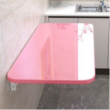 Sieninis sulankstomas stalas virtuvei ir skalbyklai - erdvę taupantis medinis stalas su nuleidžiamais lapais, idealiai tinkantis darbo stalui ir valgomajam Lengvai montuojamas modernus dizainas