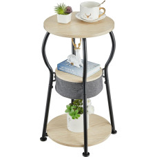 ZEXVIDA apvalus šoninis staliukas