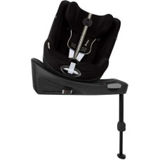 CYBEX Gold Sirona Gi i-Size Plus vaikiška automobilinė kėdutė, įskaitant naujagimio įdėklą ir pagrindą, maždaug nuo 0 iki 4 metų, maks. 20 kg, 40 - 105 cm, Mėnulio juoda