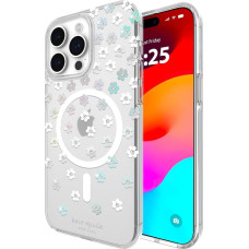 Kate Spade New York iPhone 15 Pro Max Case, Compatible with MagSafe - Scattered Flowers