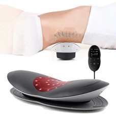 Elektrinis juosmens masažuoklis, nugaros masažuoklis su oro pagalvių trauka, karštu kompresu, vibraciniu masažu, juosmens traukos masažuoklis, skirtas nugaros skausmui mažinti