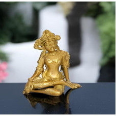 Purpledip Lietaus dievas Vastu Dev Indra statulėlė sėdinčioje pozoje Indijos religinės dovanos (11249)