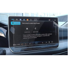 BSTW suderinama su 2024 2025 2026 VW Golf 8.5/Tiguan 3/Passat B9 navigacijos ekrano apsauga 12,9 colių Discover Screen Nano plastikinė ekrano apsauga 6H atspari įbrėžimams [Pack of 2]