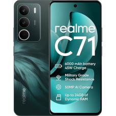realme C71 išmanusis telefonas 6+128GB Miško pelėda