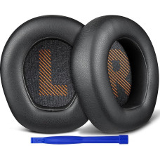 SOULWIT Profesionalūs pakaitiniai ausinių pagalvėlės JBL Quantum 400 (Q400) ausinėms, pakaitinės pagalvėlės su minkštesne baltymine oda