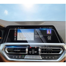 SHAOHAO suderinama su BMW 3 serijos G20 G21 G28 2019-2022 automobilinės navigacijos ekrano apsauga 10,25 colio GPS skaidri apsauginė plėvelė 9H BMW G20 BMW G21