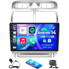 4+64G automobilinis radijas 