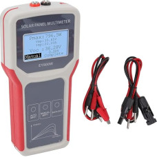 Asixxsix 800W saulės kolektorių testeris MPPT fotovoltinis multimetras su LCD ekranu ir automatiniu rankiniu aptikimu, skirtas saulės fotovoltinių panelių atviros grandinės įtampai tikrinti