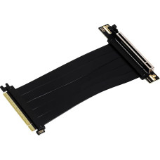 ABYSM Gaming PCIe 4.0 x16 Riser prailginimo kabelis Lankstus juodas