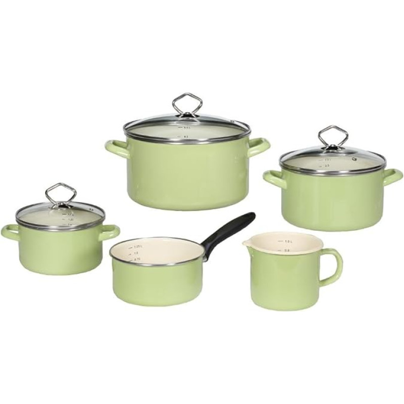 Krüger Karl 89566PAG Emaliuotų puodų rinkinys 