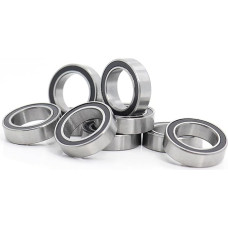 Lager, 6701-2RS 12 * 18 4 (mm) 10PC Lager ABEC-7 61701 6701 63701 6700RS Chromstahl-Kugellager mit schwarzer Gummidichtung,Verbesserte Haltbarkeit
