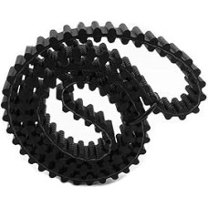 FXFBRTRWN 1 Stück D5M Doppelseitiger Zahnriemen aus Gummi, Umfang = D5M770 ~ D5M1350, Breite 15 mm kindly(D5M1350)