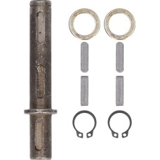 Single Output Shaft, 14 mm Motor Shaft Made of Alloy Steel RV30, Worm Reducer Output Shaft for NMRV030 RV030 Worm Gear Speed Reducer